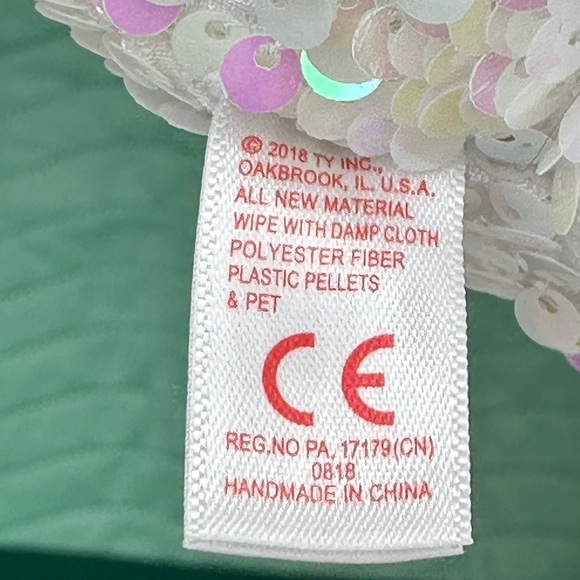 Ty Flippables Beanie Boos DIAMOND the Unicorn Color Changing Sequin Toy - Picture 6 of 7